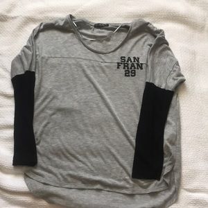 LARGE San Fran Baseball Tee